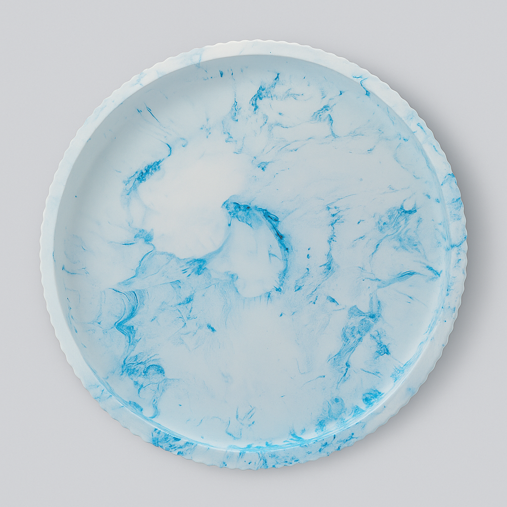 Ocean Marble Tray - Ceramic Resin