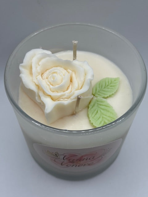 Black Violet & Saffron 16 oz Frost Container Candle