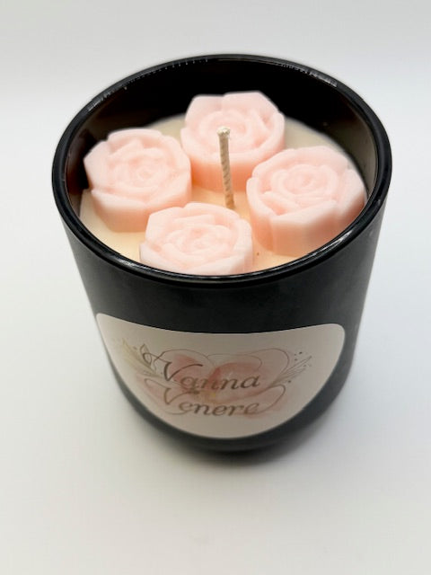 Coffee 10 oz Black Container Candle