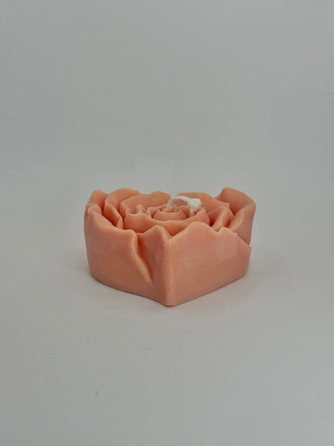 Blush Bloom Pillar Candle