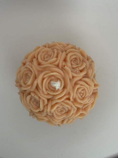 Seaside Bloom - Rose Ball Candle