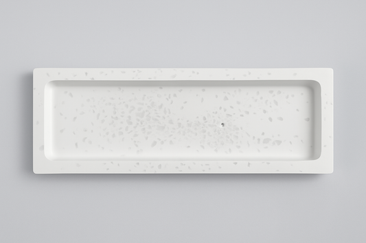 Frosted Quartz Tray