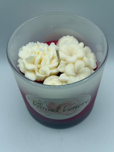 Tea Leaf & Jasmine White 16 oz Frosted Container