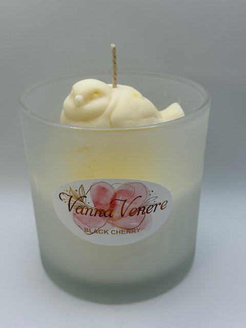 Black Cherry 16 oz Frosted Container