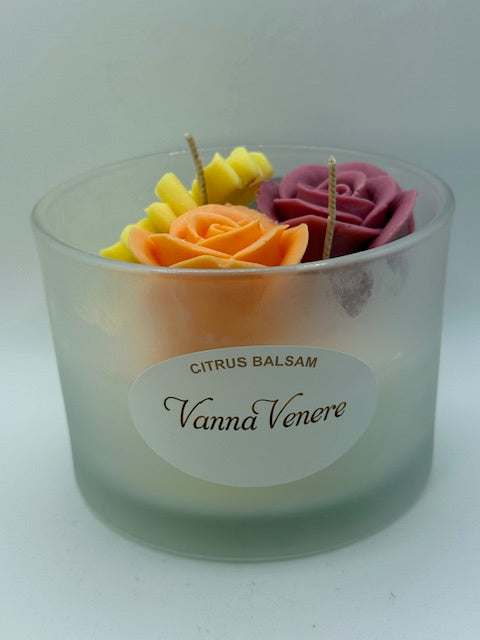 Citrus Balsam 15 oz Frosted Container