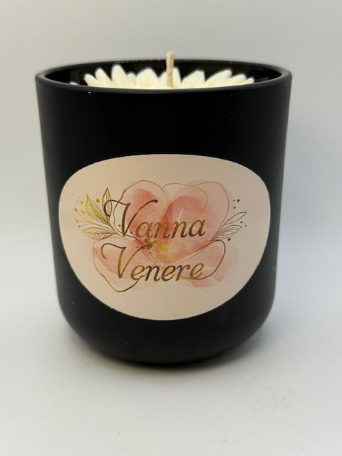 Coffee 10 oz Black Container Candle