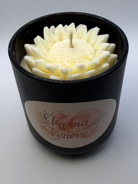 Coffee 10 oz Black Container Candle