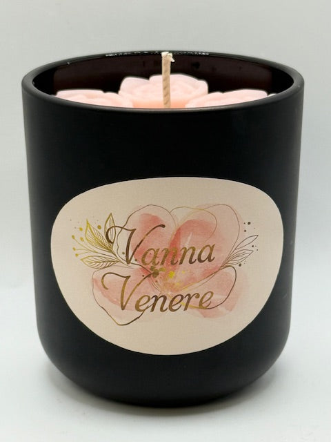 Coffee 10 oz Black Container Candle