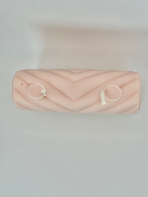 Blush Pink Purse Candle - Boho Rose